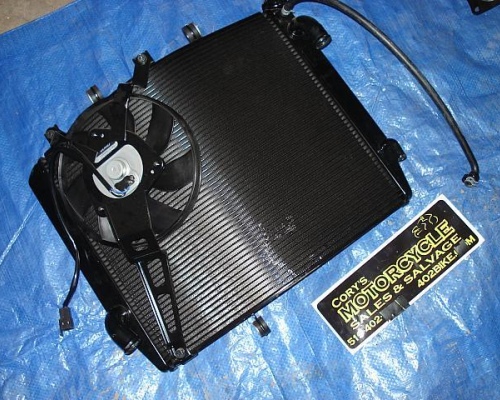 NEW ZX14 and ZX14R Rads & Fans Radiator